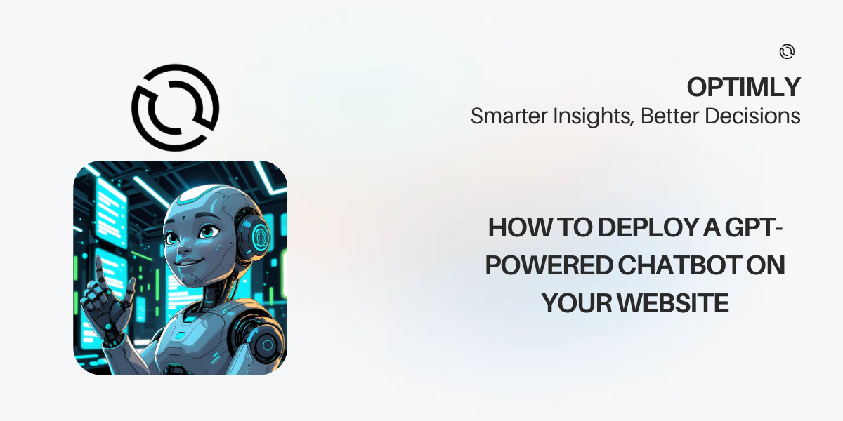 Deploy GPT-Powered Chatbot Banner