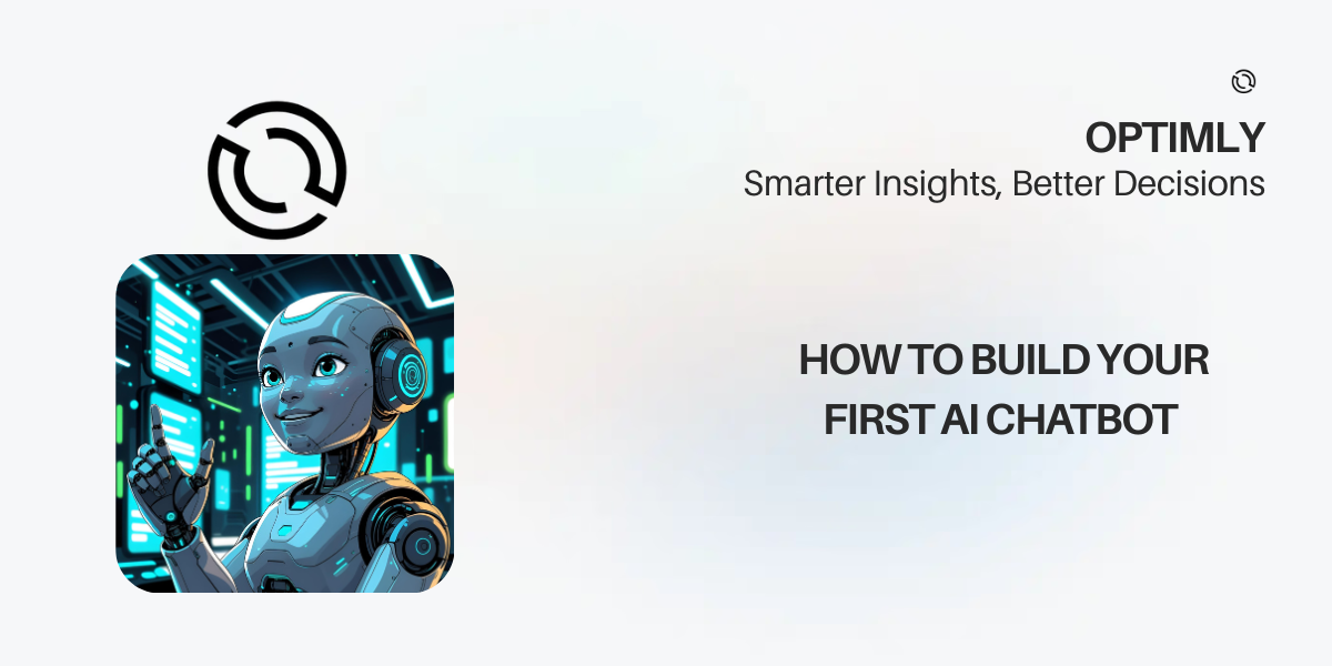 Build Your First AI Chatbot Banner