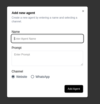 Create agent